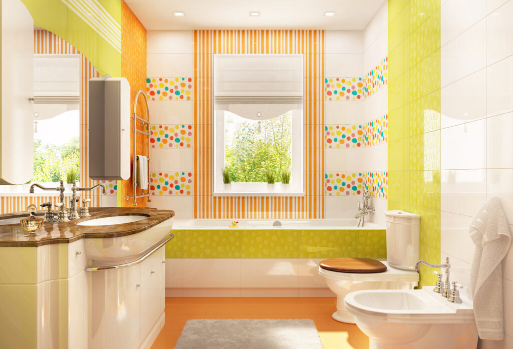 Ajoutez de la vie et de la couleur dans votre salle de bain
